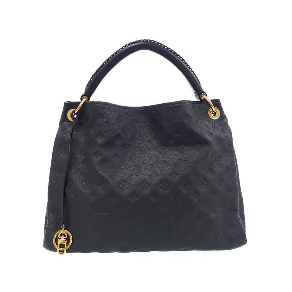 Louis Vuitton Empreinte Artsy MM Semi-Shoulder Bag Black - Picture 1 of 9